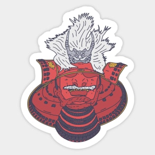 Takeda Shingen - Samurai Helmet - Feudal Lord Sticker